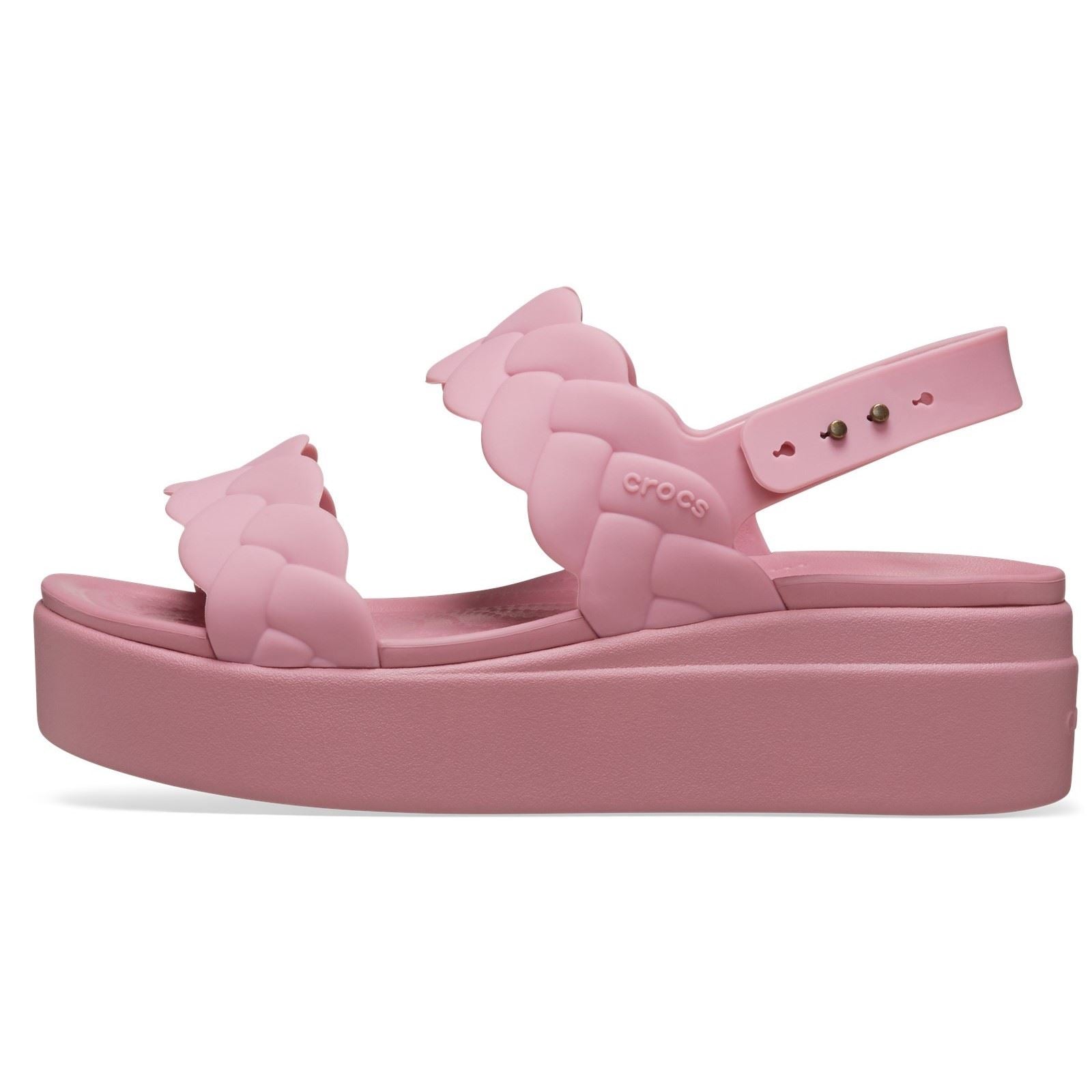 Crocs Brooklyn Woven Thermoplastische Damen Rosetten Sandalen