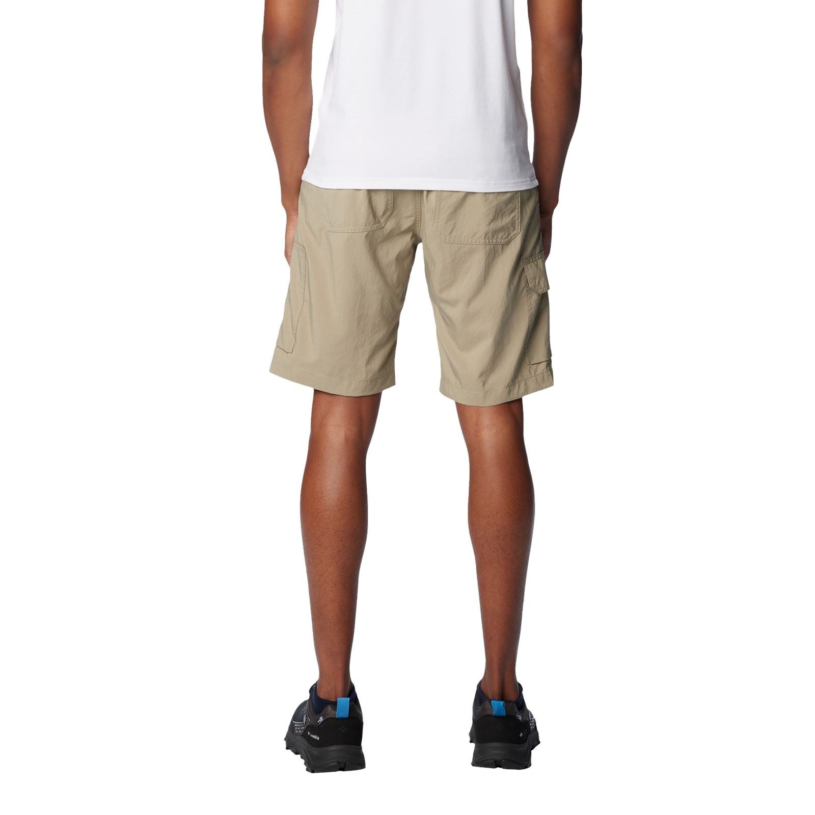 Columbia Silver Ridge Utility Cargo Short Polyester Herren Braune Knielange Shorts