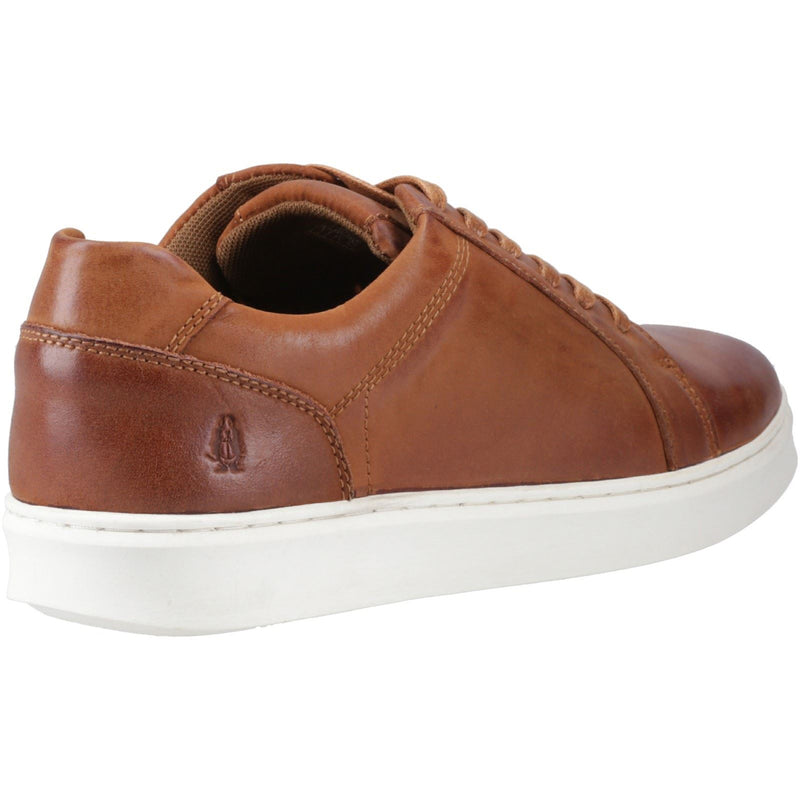 Hush Puppies Madden Herren Tan Ledersneaker