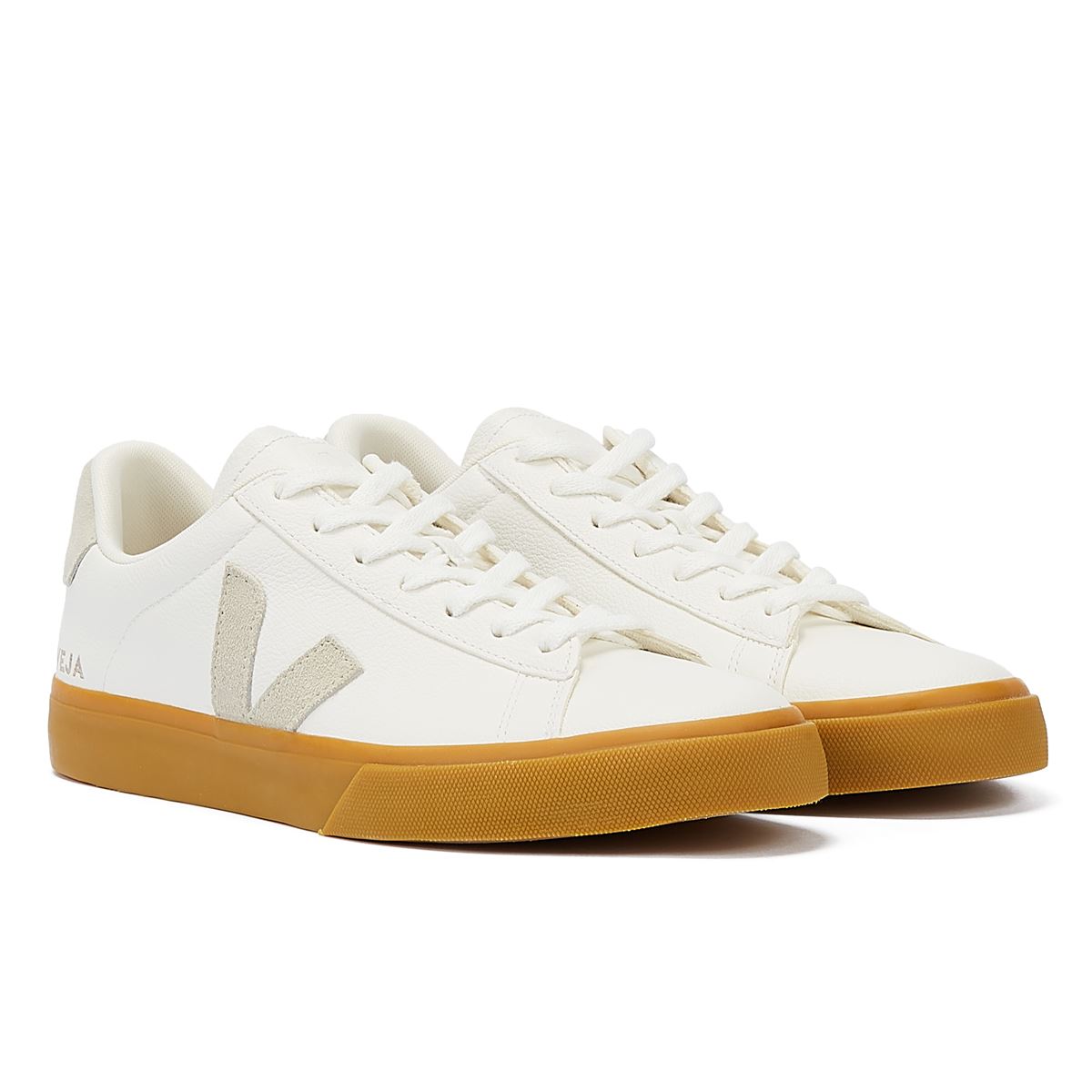 Veja Campo Herren Weiß/Natürlich/Natürlich Sneakers