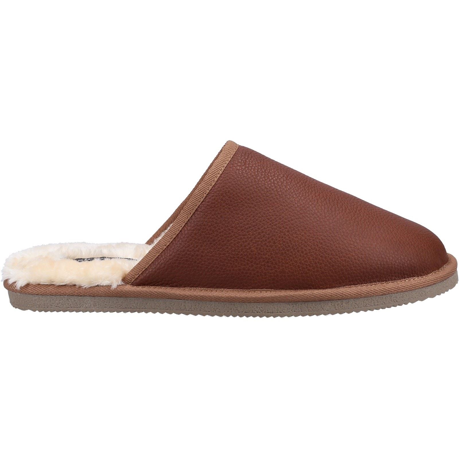 Hush Puppies Coady Wildleder-Hausschuhe Für Herren In Beigefarben