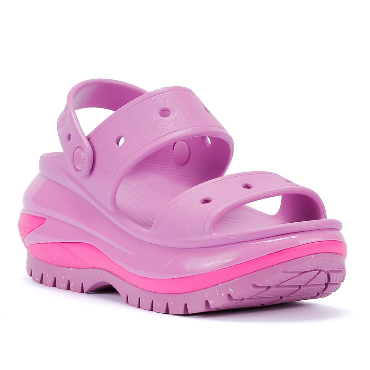 Crocs Mega Crush Blasenrosa Sandalen