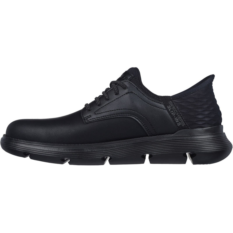 Skechers Garza - Gervin Schwarze Farbe Herren-Schnürschuhe Aus Leder
