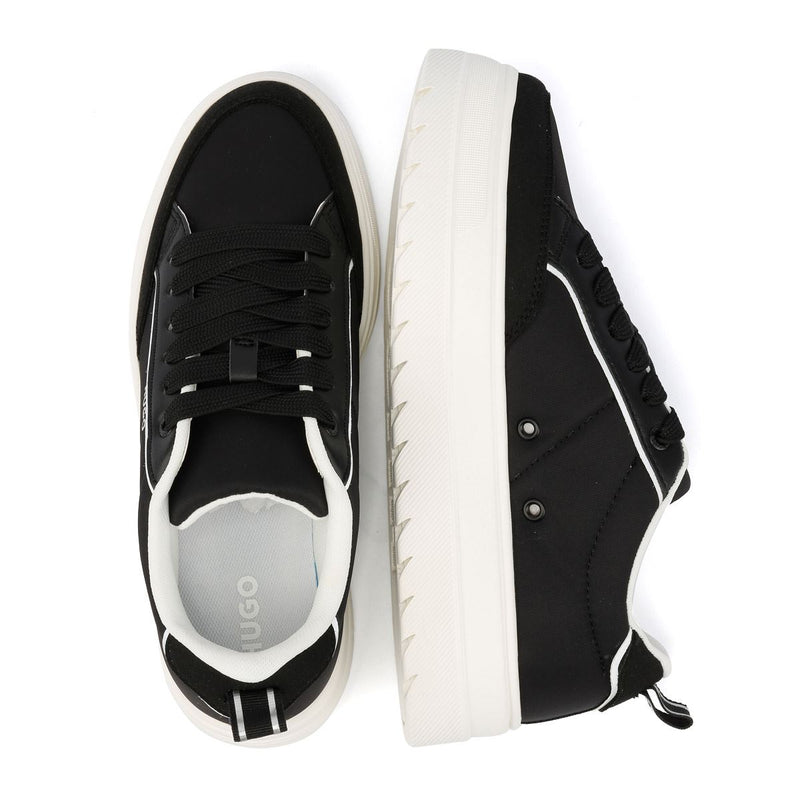 Hugo Lyssa Tennis Damen Sneakers In Schwarz