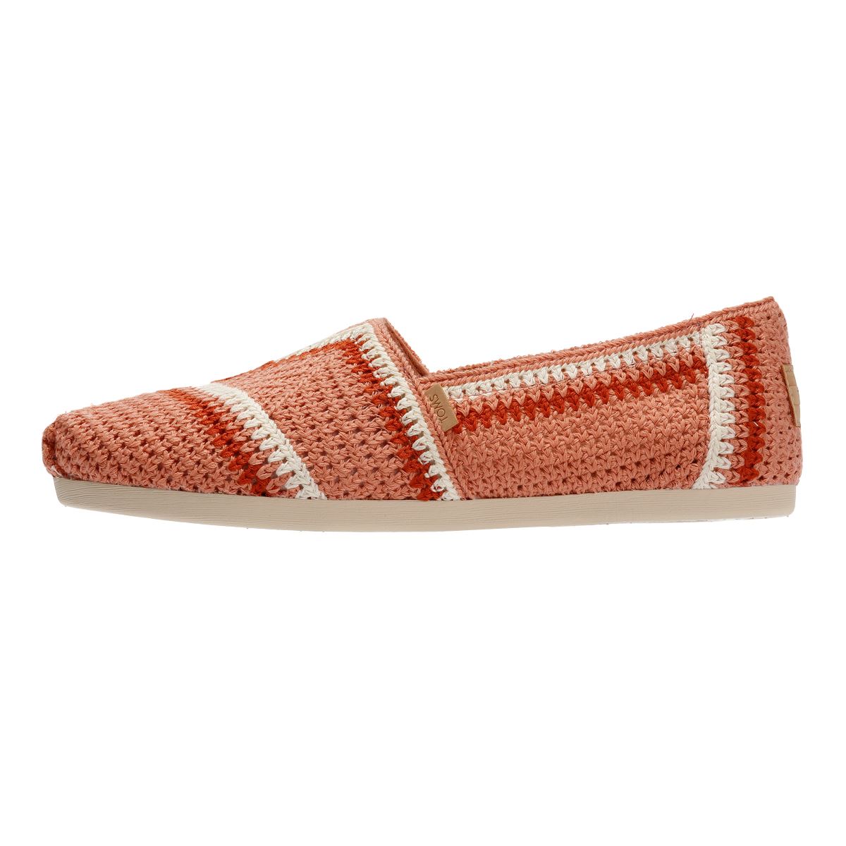 TOMS Alpargata Classic Baumwoll Frauen Pinke Espadrilles