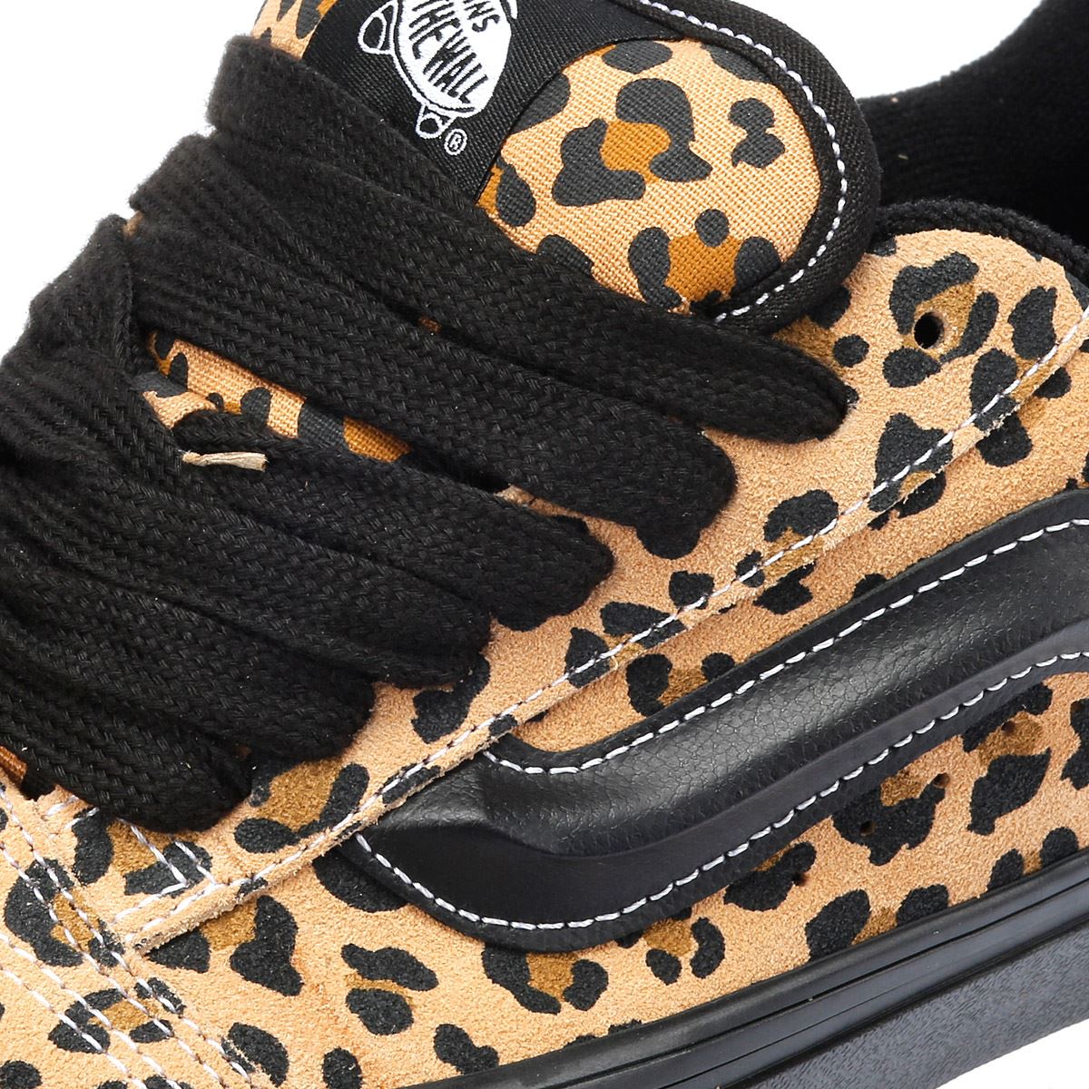 Vans Knu Skool Schwarze Farbe Ledersneakers