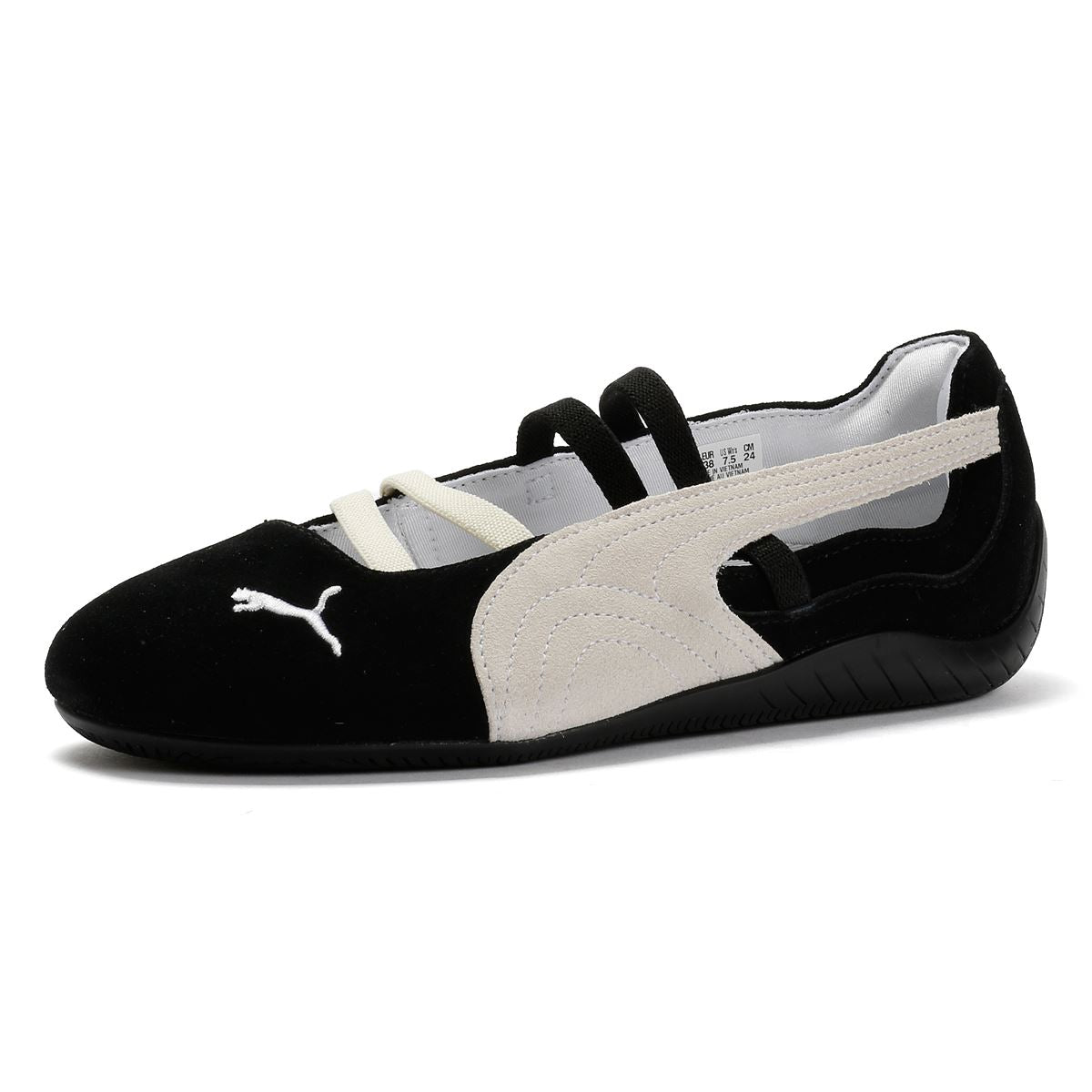 Puma Speedcat Ballet SD Wildleder Damen Schwarze Schuhe