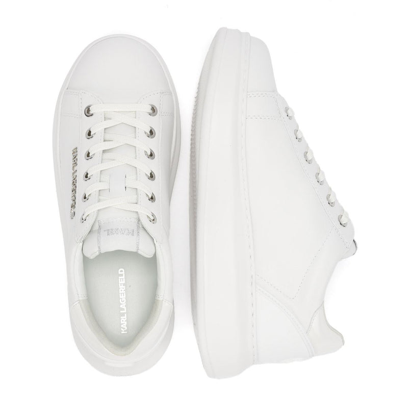 Karl Lagerfeld Kapri NFT Kounter Damen Sneaker Aus Weißem Leder