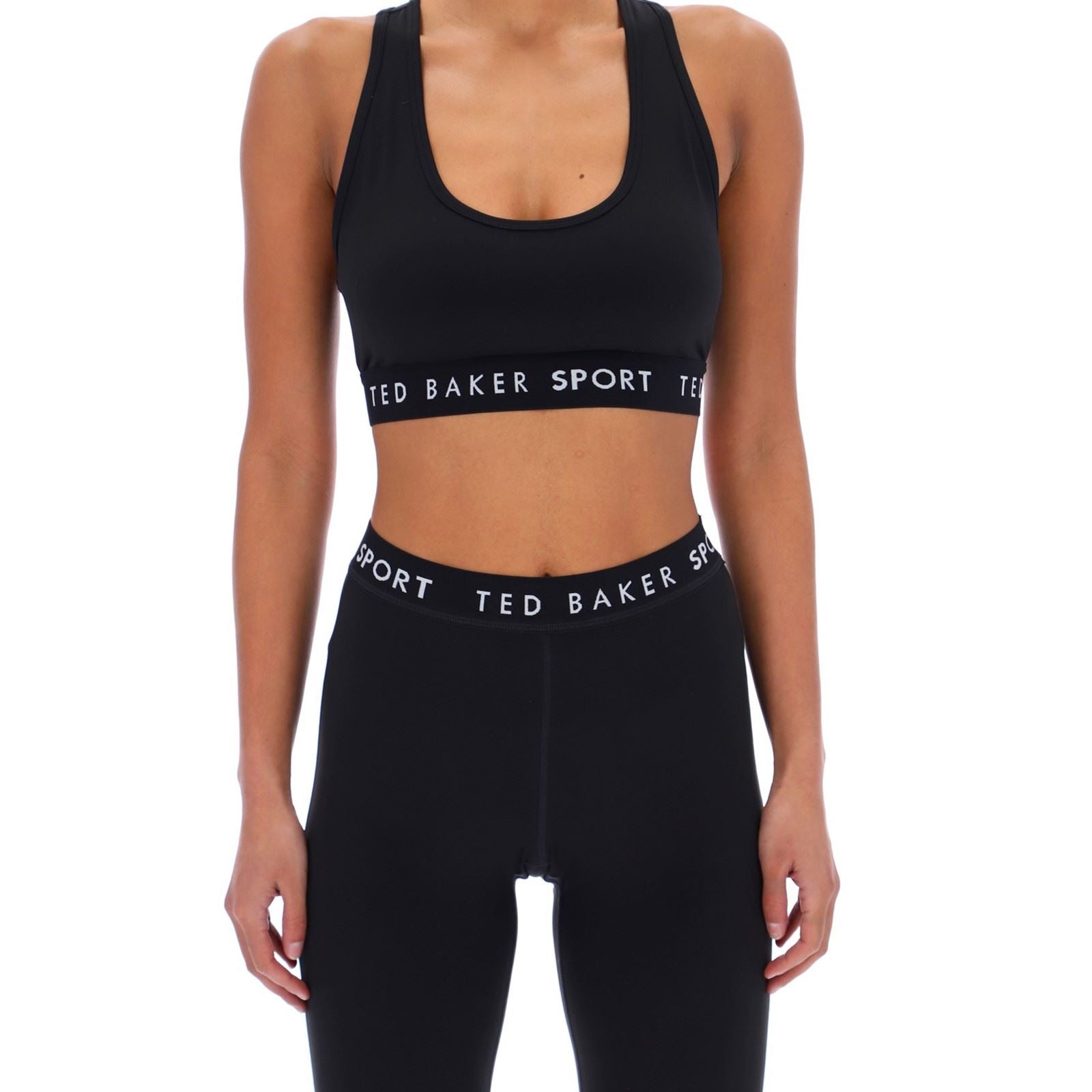 Ted Baker DIANA TBWSBA2525 Polyester Damen Schwarze Farber Sport-Bh