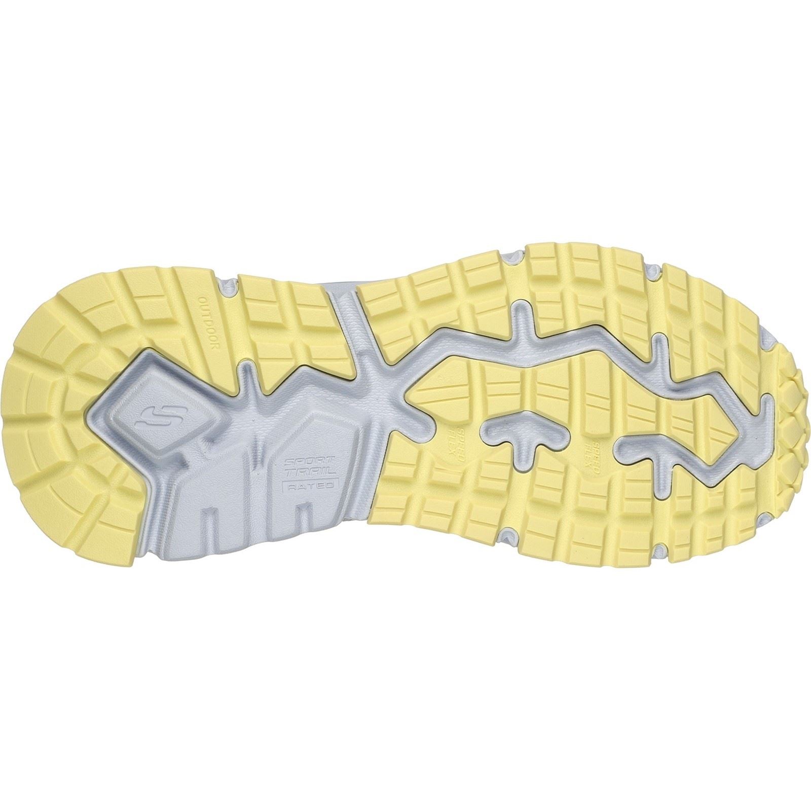 Skechers D'Lux Journey Marigold Synthetische Damen Wanderstiefel In Blau/Gelb