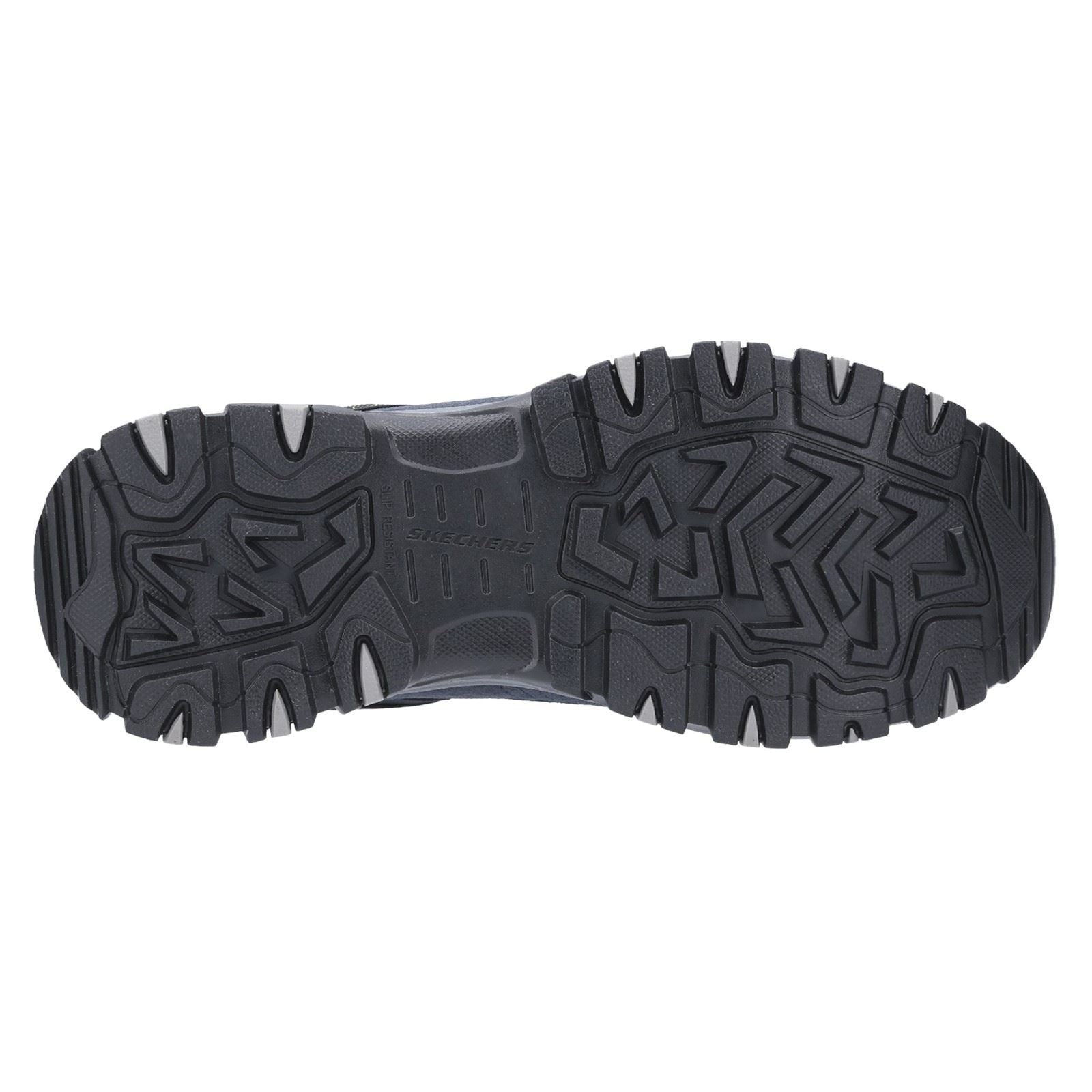 Skechers Workwear Greetah Wildleder Herren Sicherheitssneaker In Marineblau/Schwarz