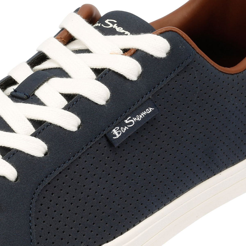 Ben Sherman Chase Herrenblaue Turnschuhe