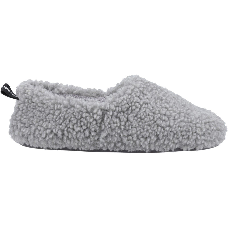 Hush Puppies Emily Faux Fur Damen Hausschuhe In Grau