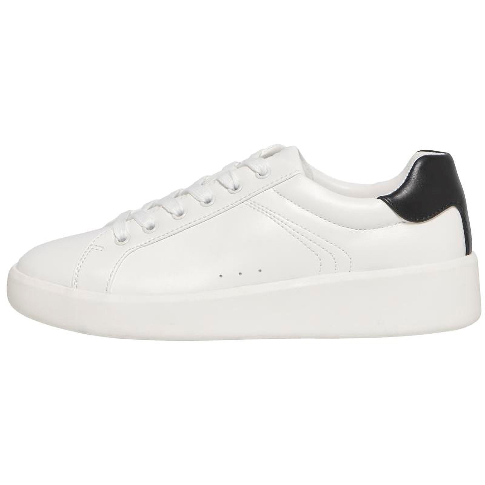ONLY SOUL 4 Synthetik Damensneaker In Weiß/Schwarz