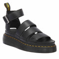 Dr. Martens Clarissa II Quad Damen Schwarz Plateau Sandalen