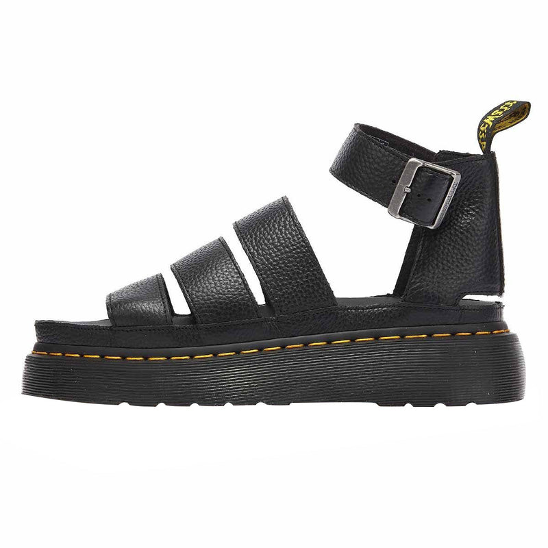 Dr. Martens Clarissa II Quad Damen Schwarz Plateau Sandalen