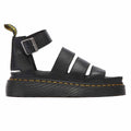 Dr. Martens Clarissa II Quad Damen Schwarz Plateau Sandalen