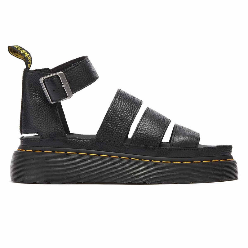 Dr. Martens Clarissa II Quad Damen Schwarz Plateau Sandalen