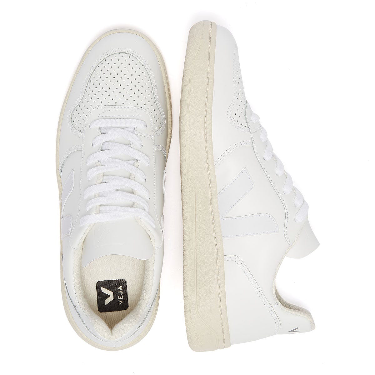 Veja V-10 Damen Extra Weiß / Weiß Turnschuhe