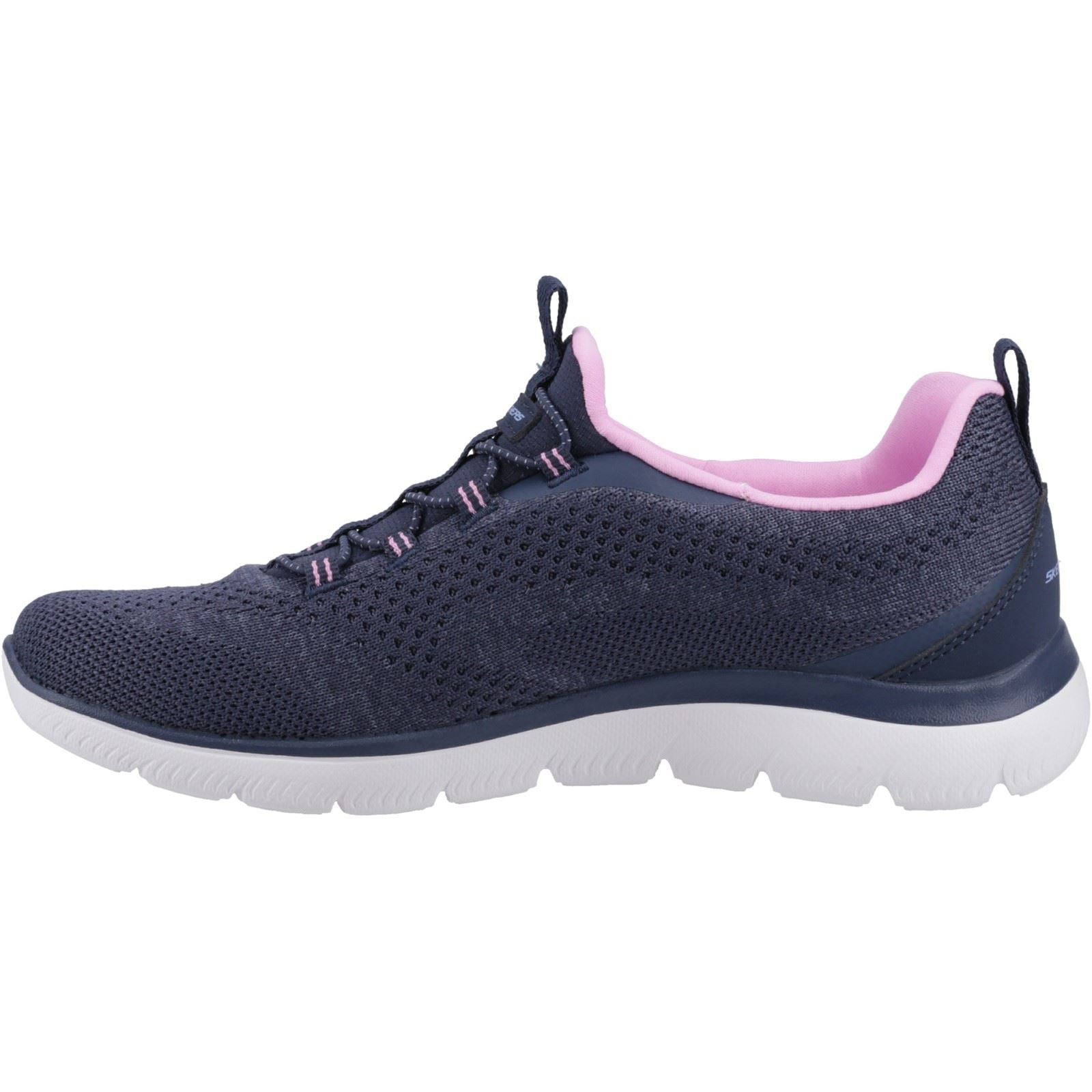 Skechers Summits New Nature Damen Turnschuhe In Marineblau/Rosa