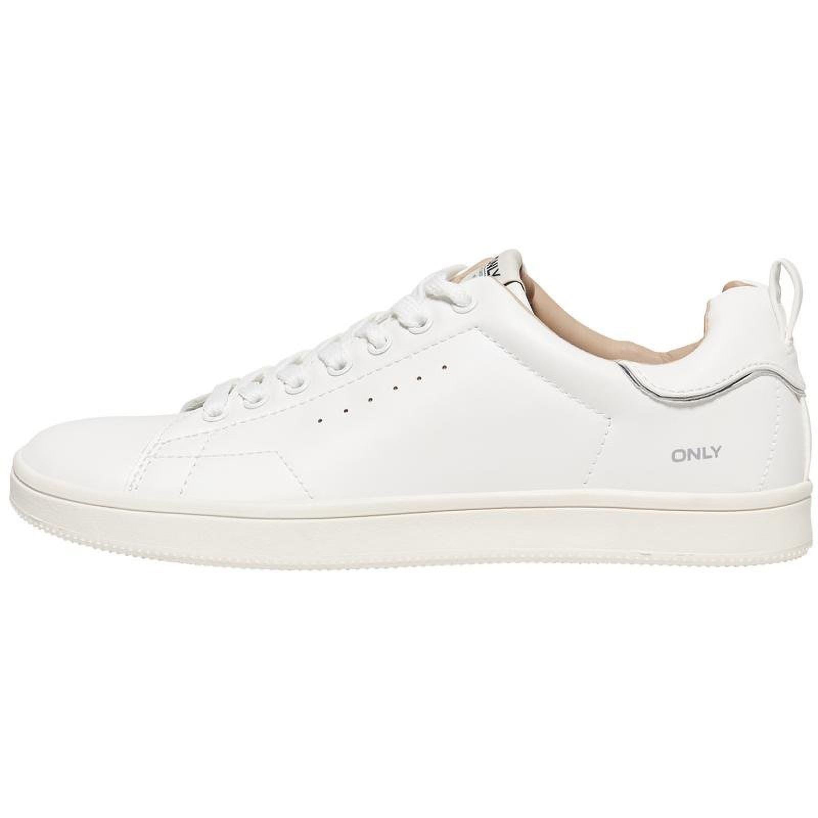 ONLY SHILO Synthetik Damensneaker In Weiß