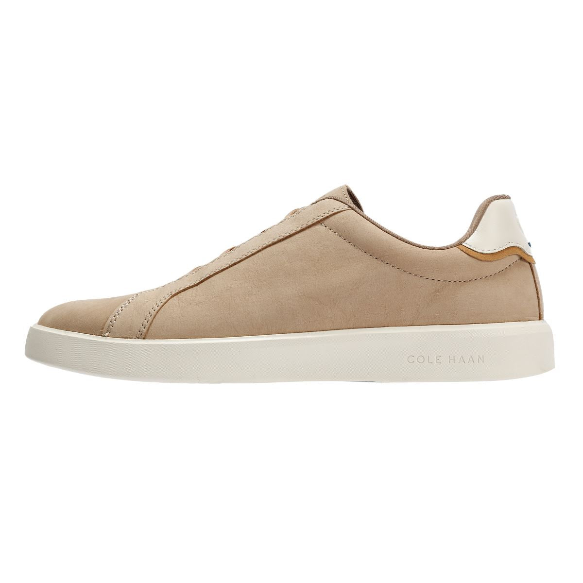 Cole Haan Grand Crosscourt Nubuk Herren Sneakers In Beige