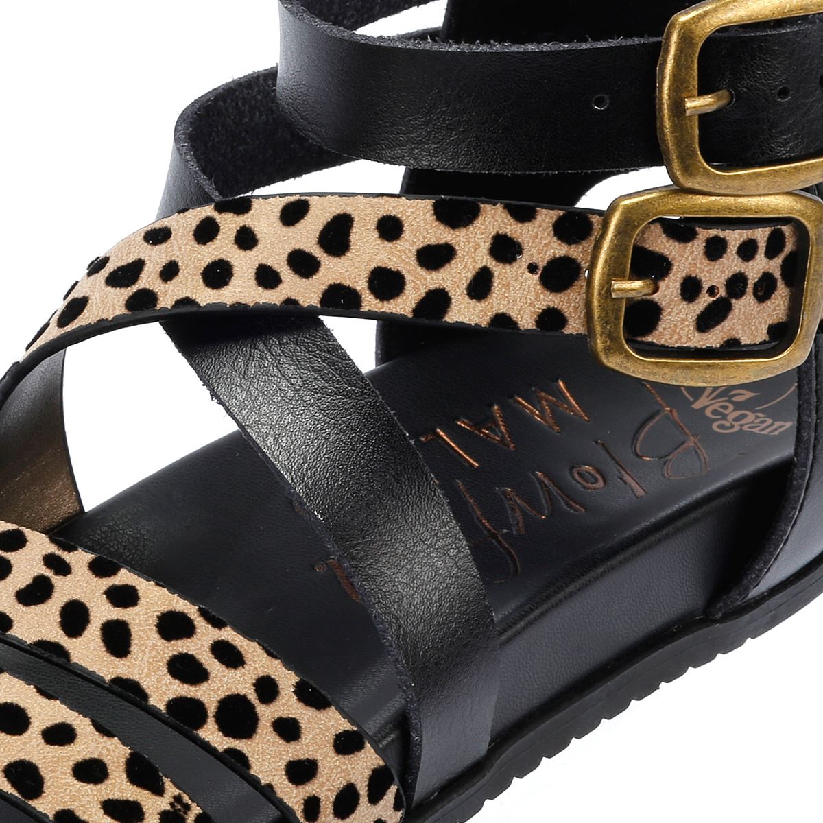 Blowfish Malibu Candie Damen-Leoparden-Sandalen