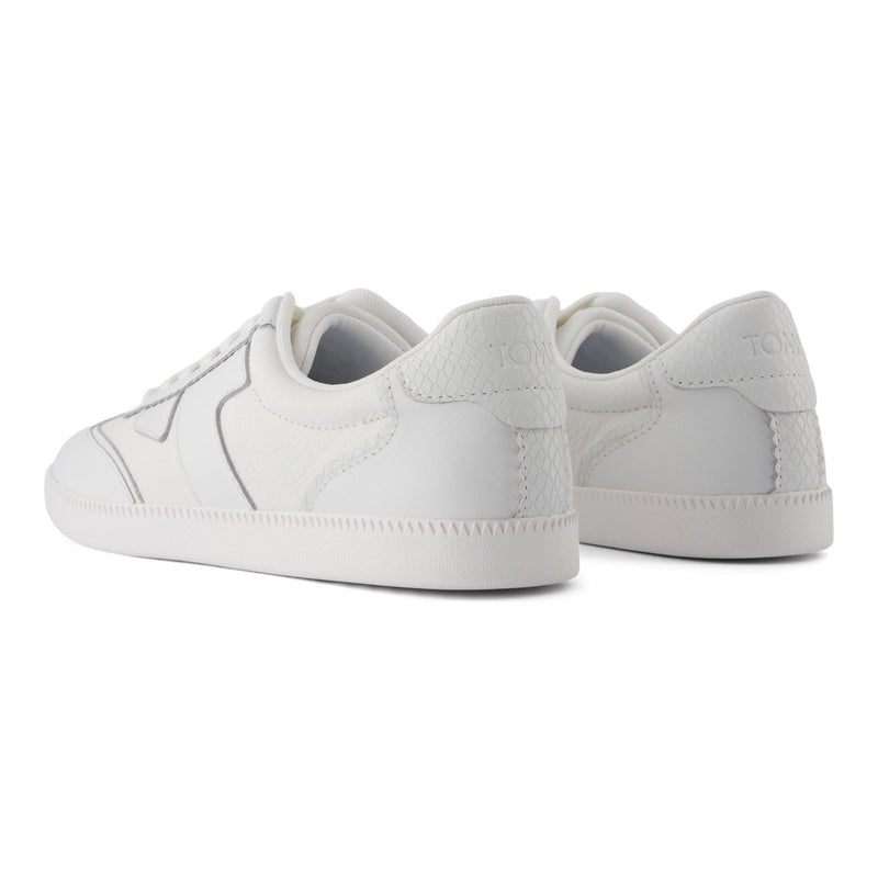 TOMS Collins Damen Sneaker Aus Weißem Leder