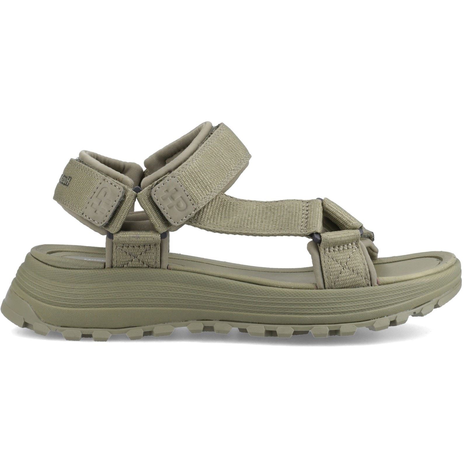Hush Puppies Kendra Sandal Textile Damen Khaki Sandalen