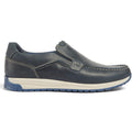 Pod Sean Herren Bootsschuhe Aus Leder In Marineblau