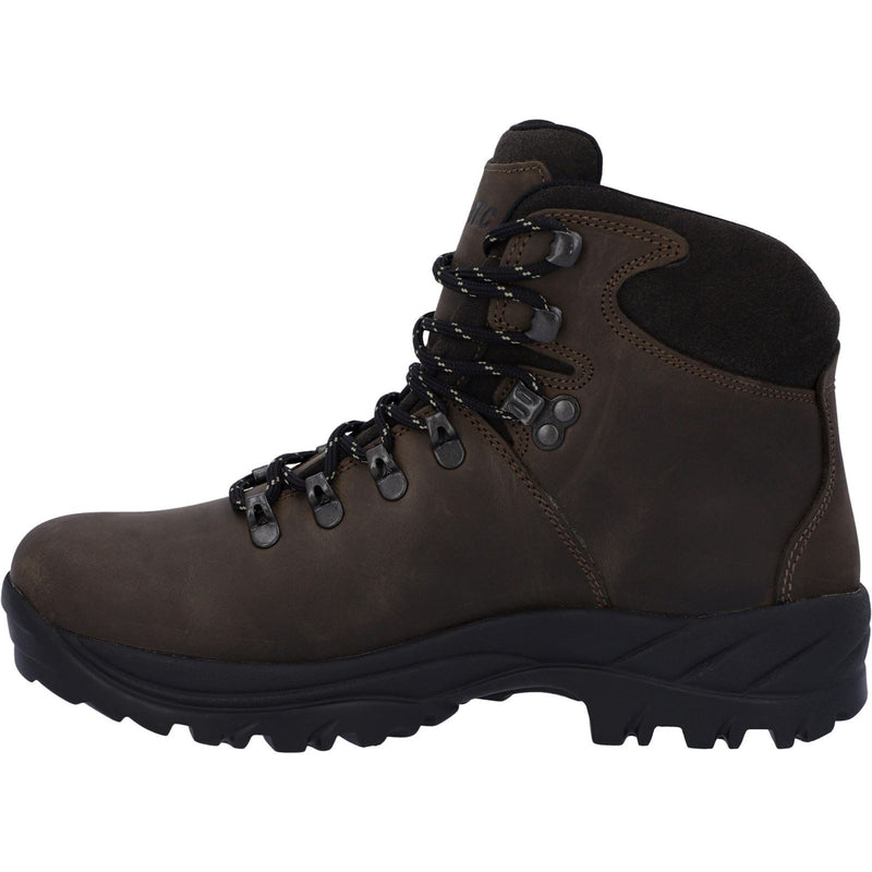 Hi-Tec Ravine Herren Wanderschuhe Aus Braunem Leder