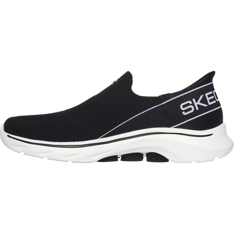 Skechers GO WALK 7 - Mia Textile Damen-Sneaker In Schwarz/Weiß