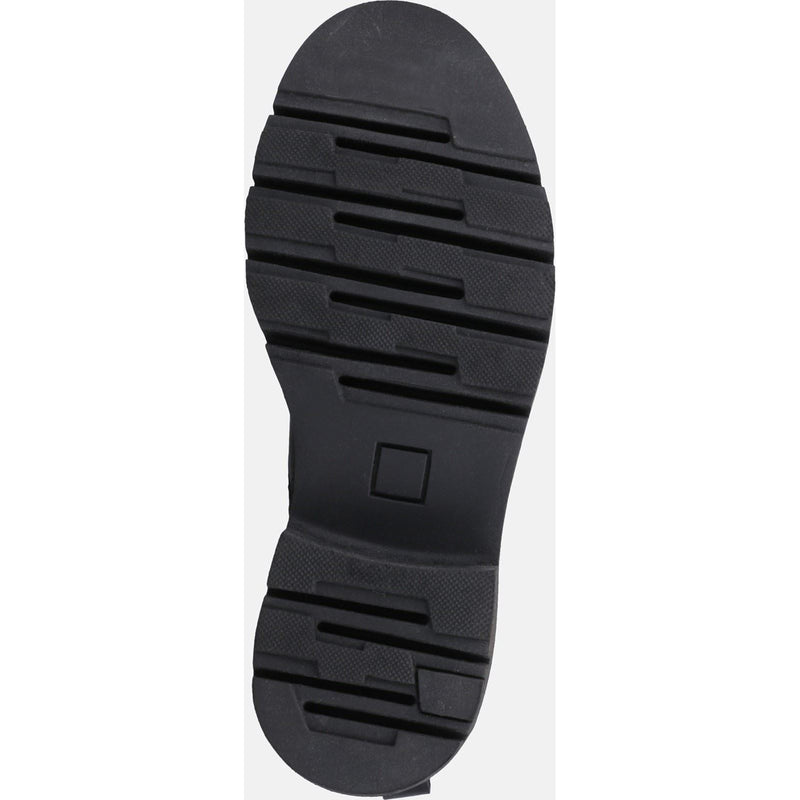 Hush Puppies Rhea Damenlederstiefel In Schwarz