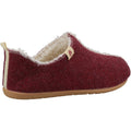 Hush Puppies Good Damen Bordeauxfarbene Hausschuhe