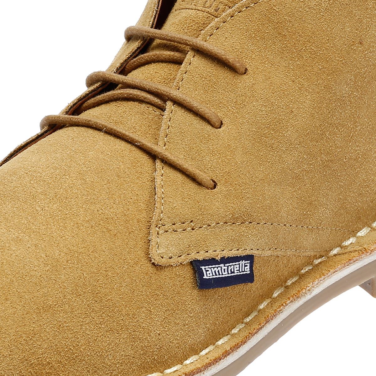 Lambretta Chiswick Wildleder Herren Braune Stiefel