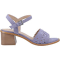 Hush Puppies Lacie Damen Sandalen Aus Veloursleder In Blau