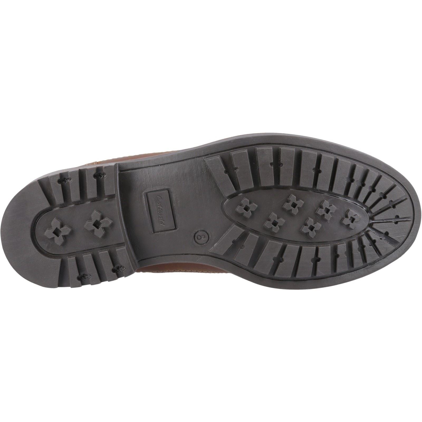 Cotswold Worcester Herren Leder Stiefeletten In Hellem Braun