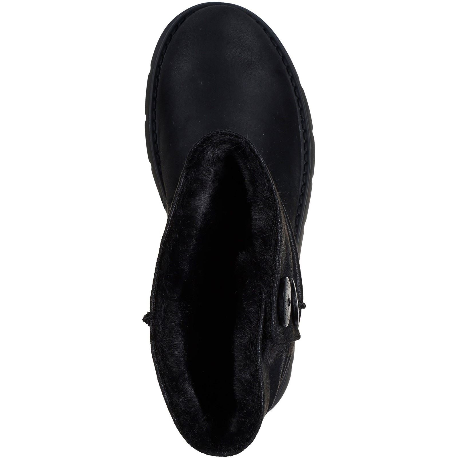 Skechers Keepsakes Lite Freezing Low Textil Damen Schwarze Winter Stiefeletten
