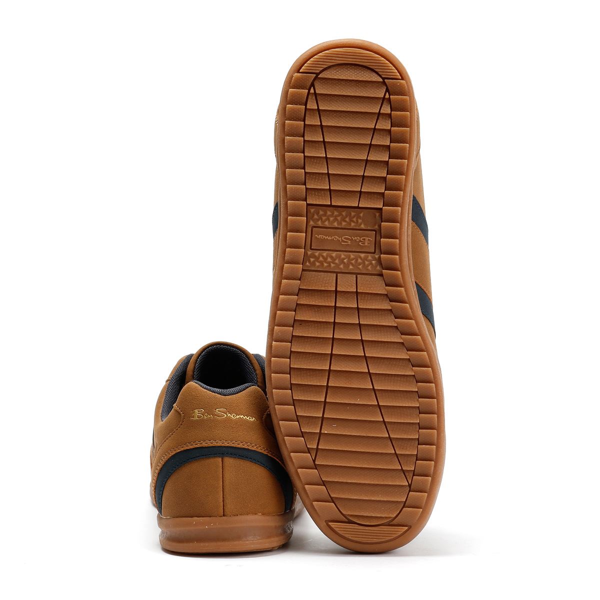 Ben Sherman Keeler Herren Braune Sneakers