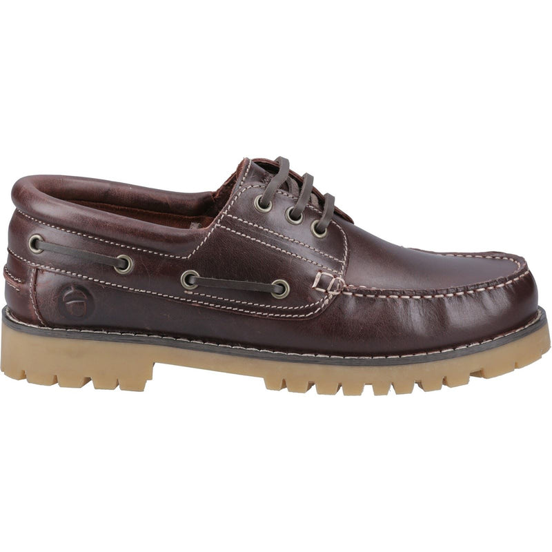 Cotswold Inglecote Herren Bootsschuhe Aus Braunem Leder