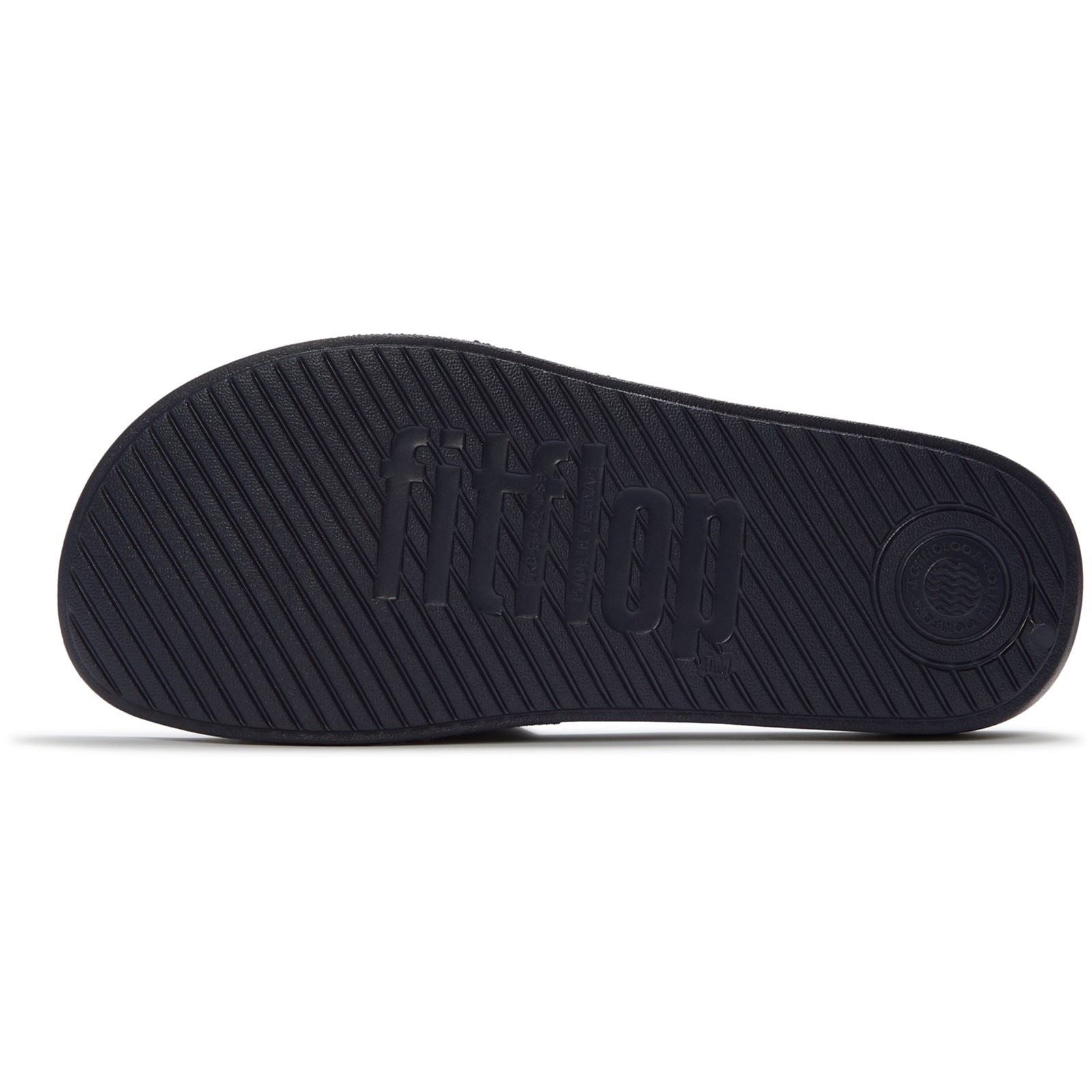 Fitflop iQushion Pool Polyurethan Herren Slides In Mitternachtsblau