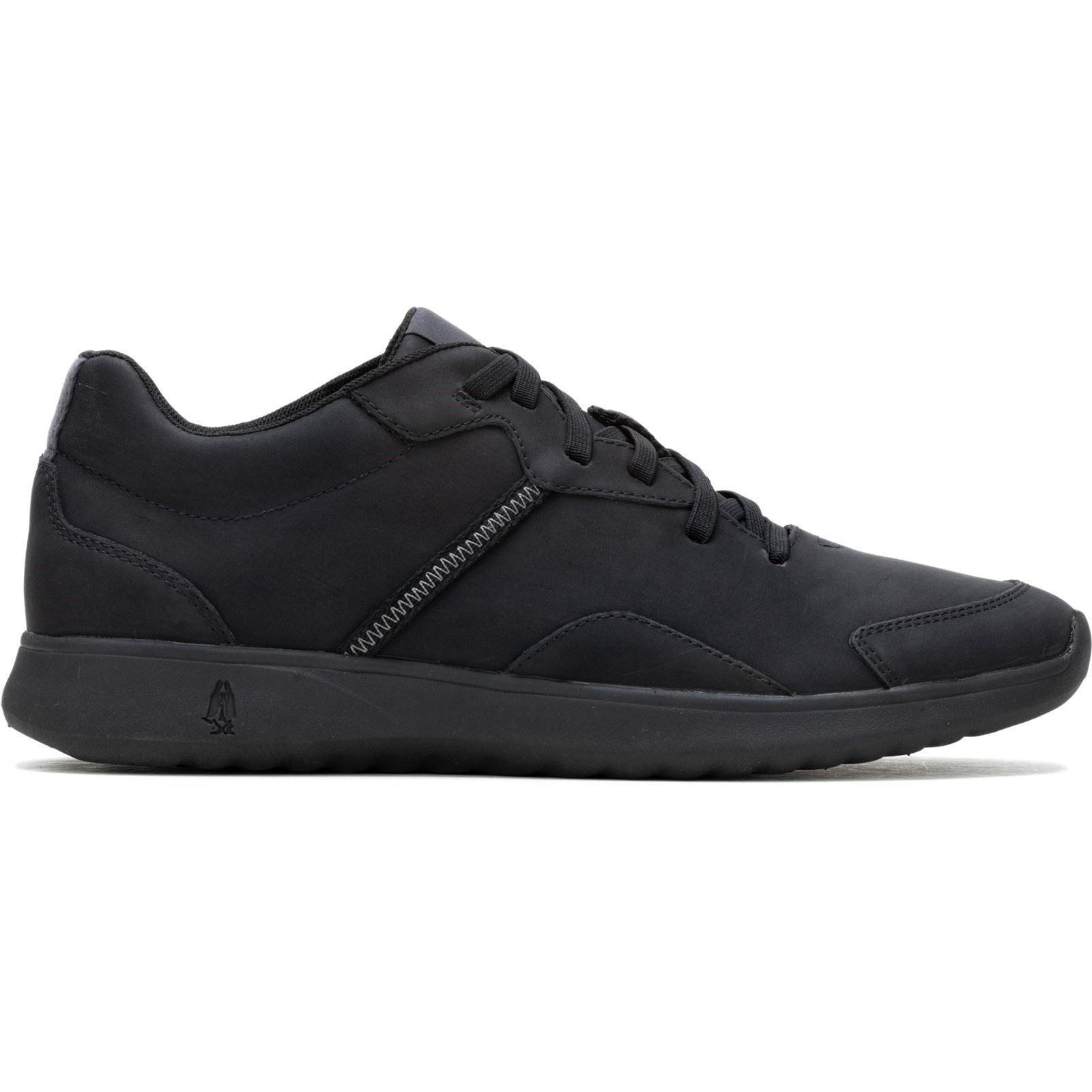 Hush Puppies The Good Schwarze Farbe Ledersneaker Für Herren