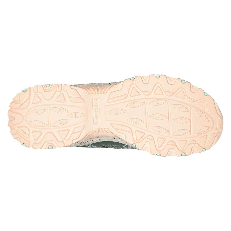 Skechers Hillcrest Ridge Leder Damen Oliv Sneakers