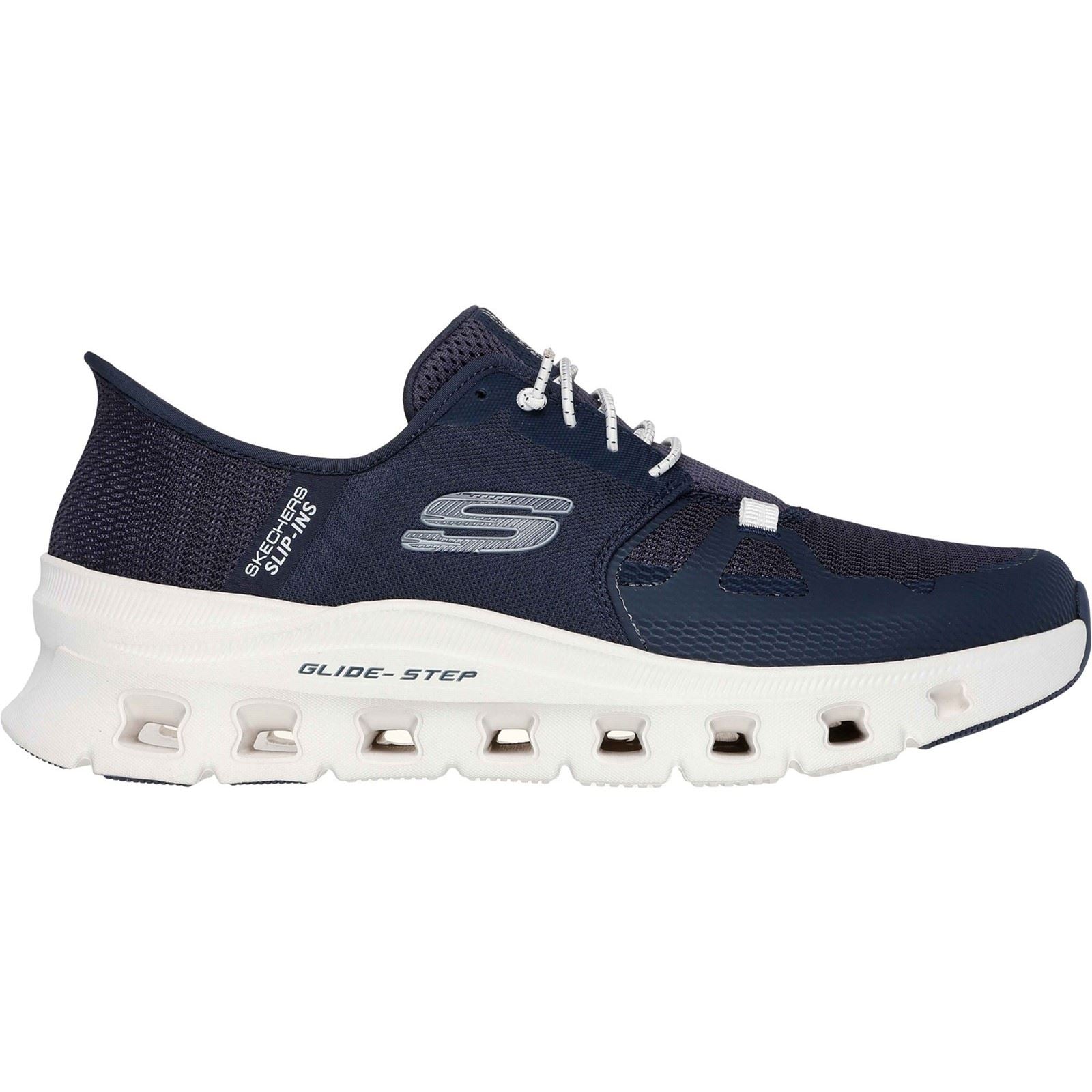 Skechers Glide-Step Pro Polyester Herren Sneakers In Navy