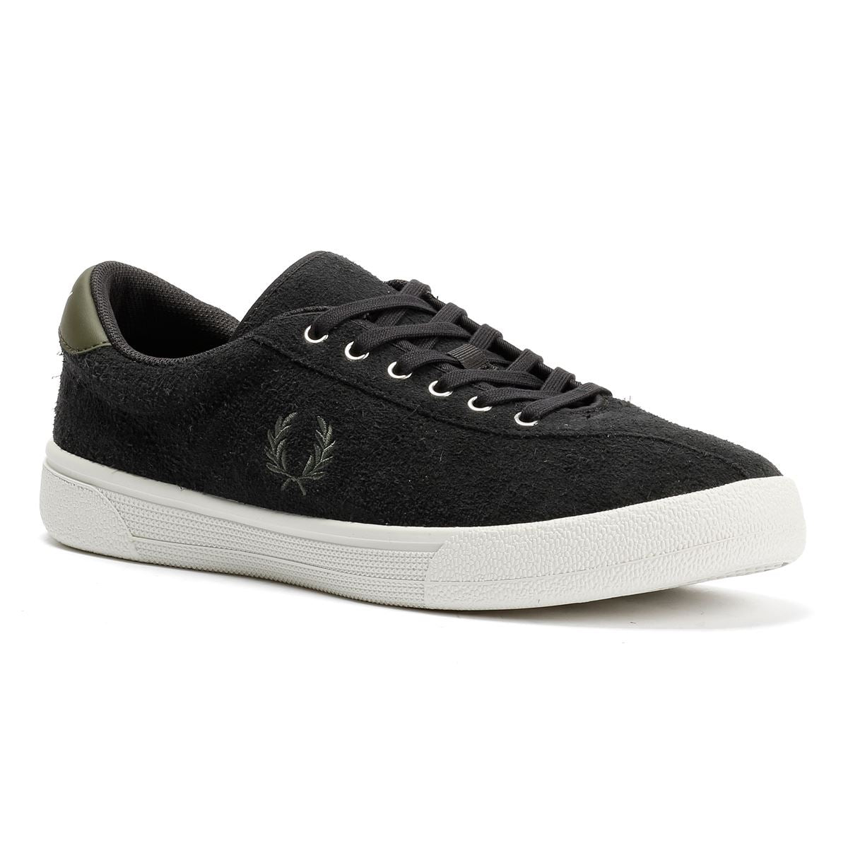 Fred Perry Tennis Shoe Wildleder Herren Graue Sneakers