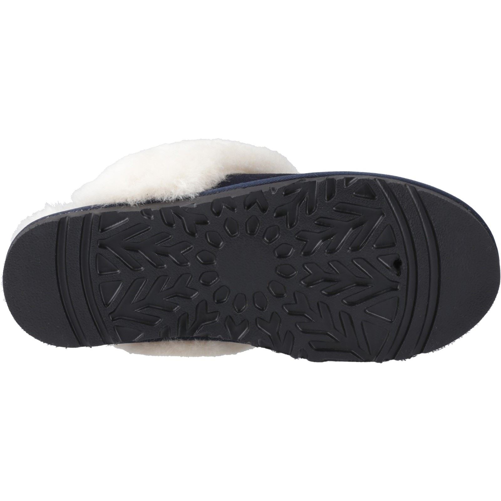 Hush Puppies Samantha Damen Hausschuhe aus Wildleder in Marineblau