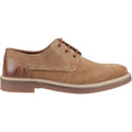 Hush Puppies Guy Herren Lederschuhe In Tan Zum Schnüren