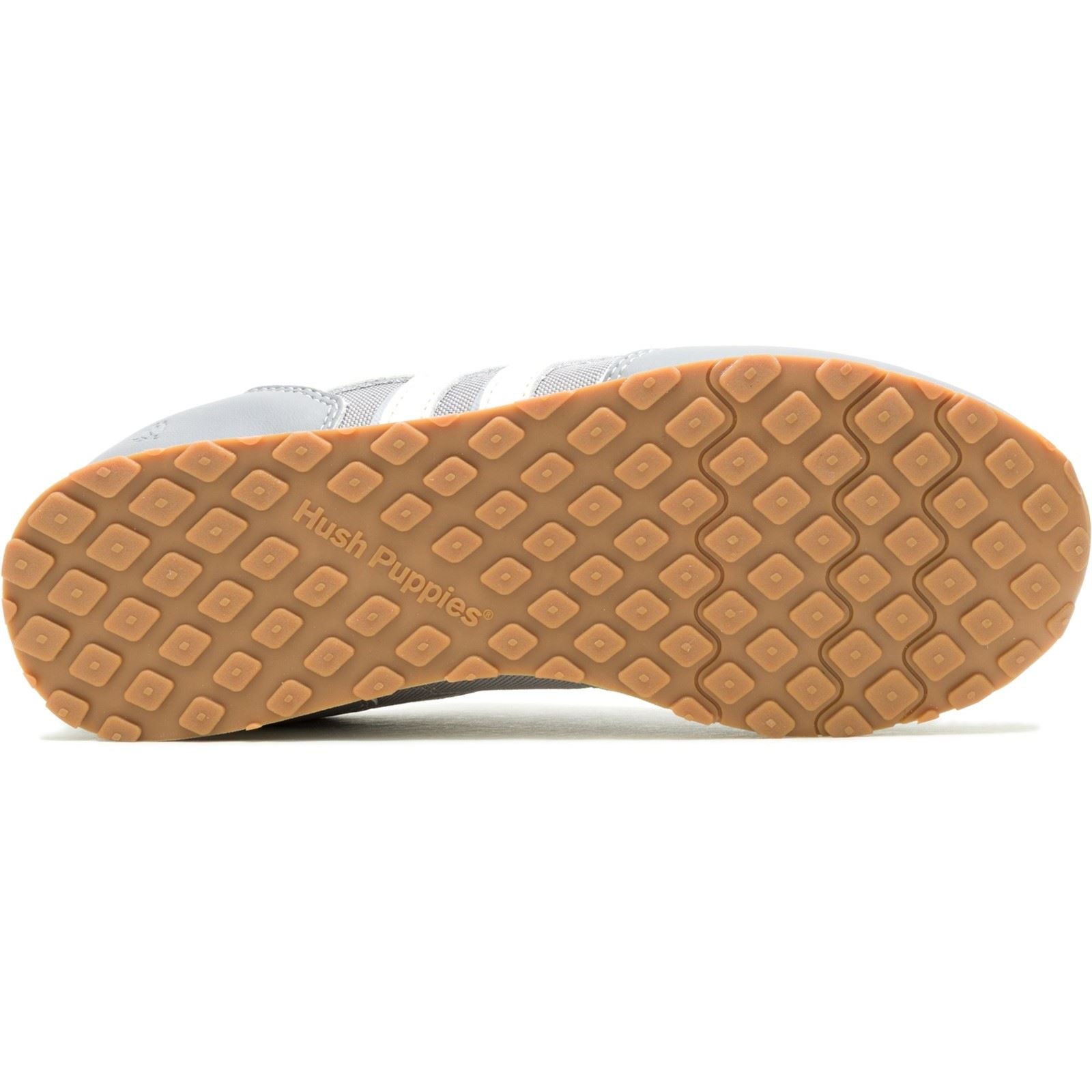 Hush Puppies Seventy8 Damen Sneaker Aus Grauem Leder