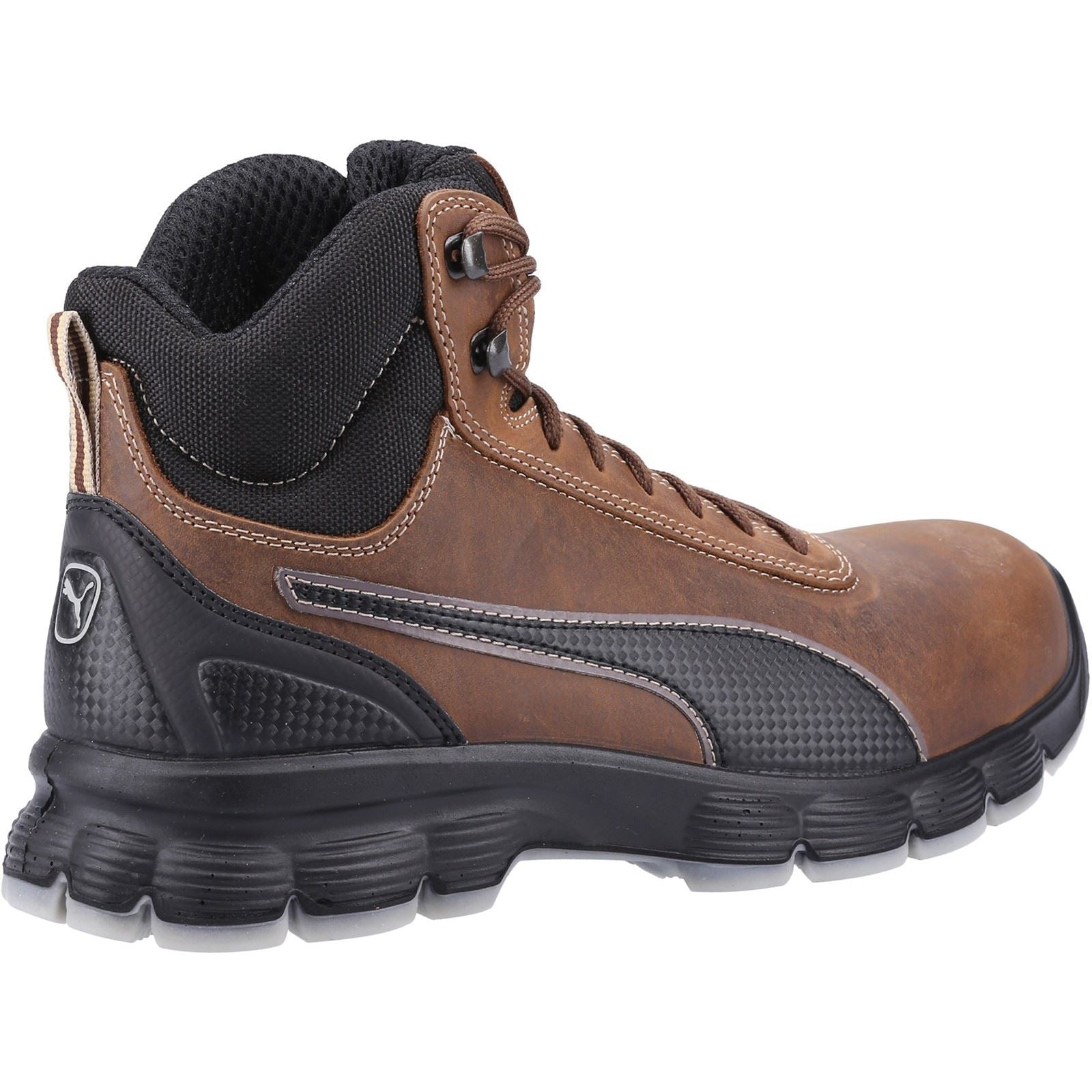 Puma Safety Condor Mid Nubuck Braun Sicherheitsstiefel