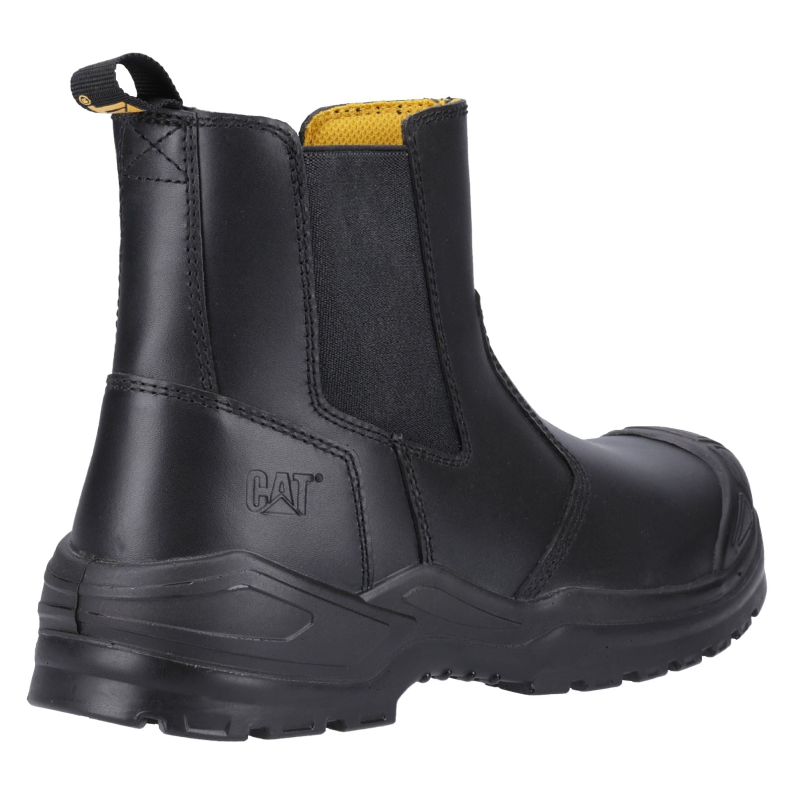Caterpillar Striver Leder Schwarze Farbe Sicherheitsschuhe